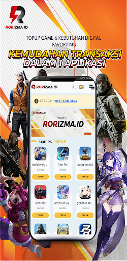 RORIZMA ID - Agen TopUp Murah Screen 2