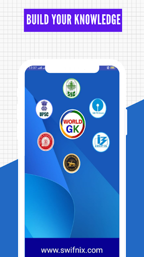 Android application World GK screenshort