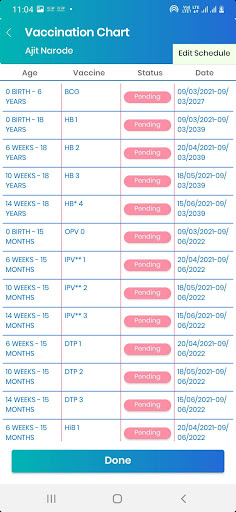 Ayudhi Clinic App Screen 3