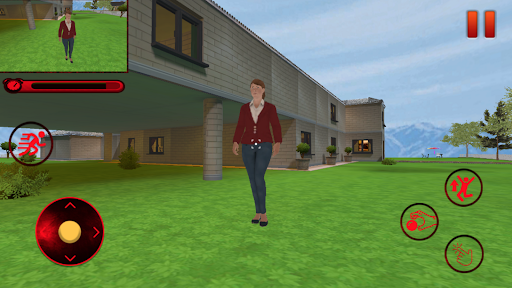 Scary Evil Teacher Prank Game