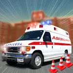 Cover Image of Download Ambulance Parking Game Sim 3D  APK