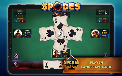 Spades - Offline Free Card Games 2.1.6 screenshots 18