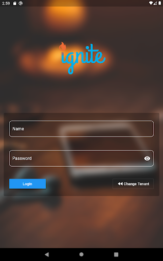 Android application Ignite 5.0 screenshort
