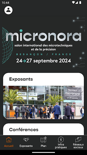 Aperçu de l'application