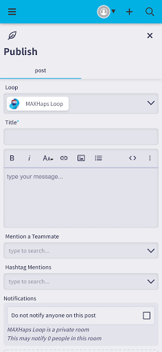 MAXHaps Screen 2
