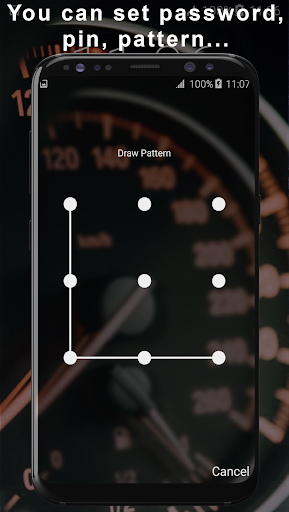 Speedometer Lock Screen Screen 2