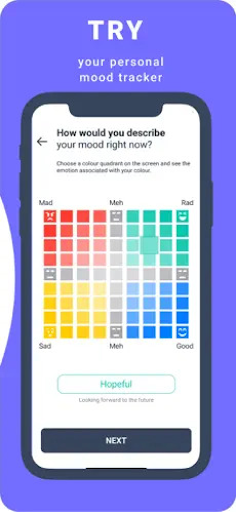 Feeling Moodie: Mind Fitness Screen 2