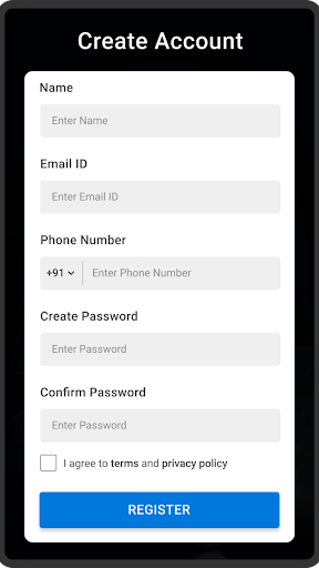 Android application Wheels24R screenshort