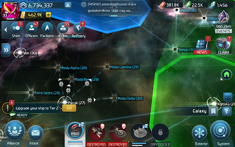 Star Treku2122 Fleet Command  screenshots 24