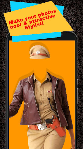 Android application Police Women Photo Suit screenshort