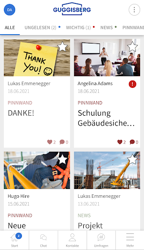Android application Guggisberg screenshort