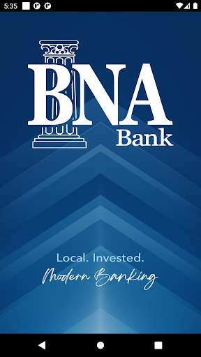 Android application BNA Bank screenshort