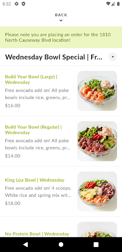 Poke Loa Screen 3
