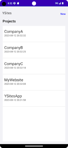 YSItes Screen 2