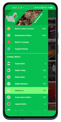 Android application Berita Kaltim (Berita Kalimant screenshort
