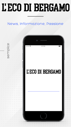 Android application L'Eco di Bergamo screenshort