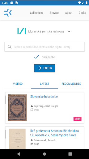 Kramerius - Digital Library Screen 2