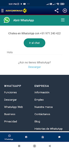 Android application Audio Mikimaus screenshort