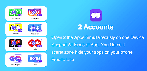 Screenshot 2Accounts - Dual Apps Space