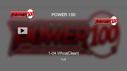 POWER 100 RADIO