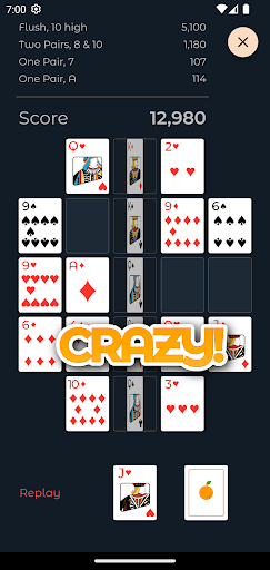 CardLine Puzzle - Solitaire Screen 2