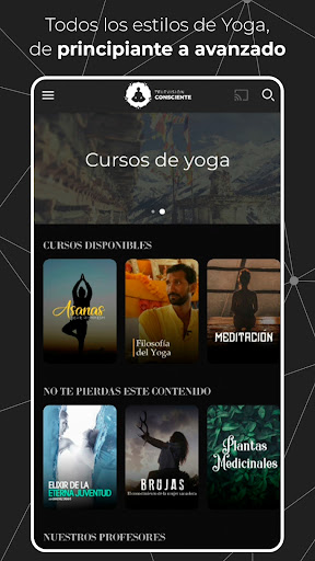 Televisión Consciente - Yoga Screen 2