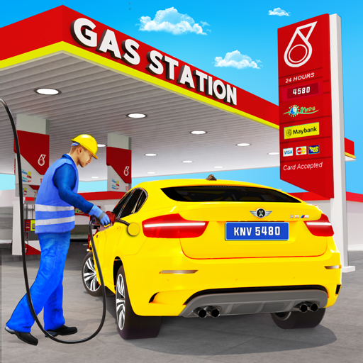 ガソリンスタンドの駐車ゲームと車の運転シミュレーター Google Play のアプリ