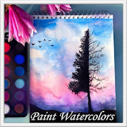 Paint with watercolors