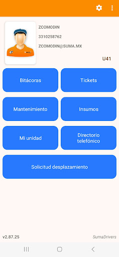 SumaDrivers Screen 2