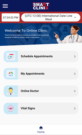 SmartClinix Patients Screen 3