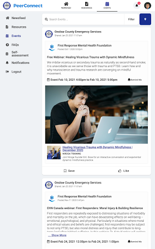 Onslow County PeerConnect