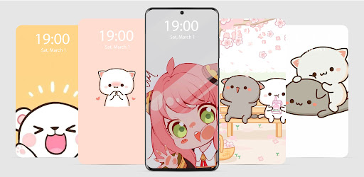 Android application Cute Kawaii Live Wallpaper screenshort