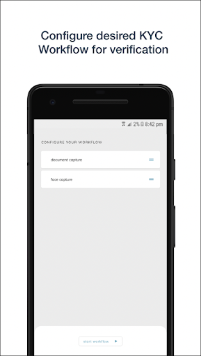 Android application HyperKYC screenshort