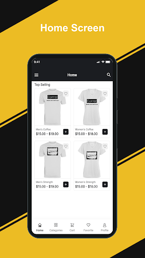 Android application AscensionApparel screenshort