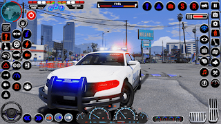Indian Police Prado Car Game - Screenshot 2