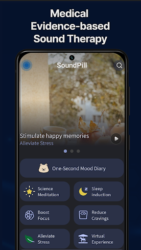 Android application SoundPill: Sleep, Relax, Focus screenshort