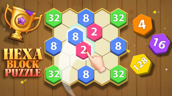 Hexa Block Puzzle - Merge Puzzle 1.0.8 screenshots 6