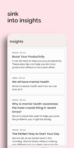 CuriousTale - Question a day Screen 3