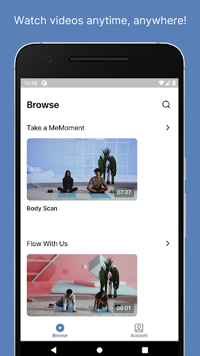 Android application BeWell Digital screenshort