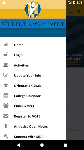 WCC GetInvolved! Screen 2