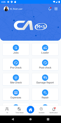 Android application CA MnS screenshort