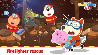 Game screenshot Wolfoo's Team: Fire Safety hack