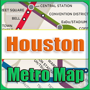 Houston USA Metro Map Offline 1.0 APK + Mod (Free purchase) for Android