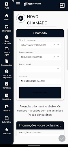 VH Contabilidade Screen 2