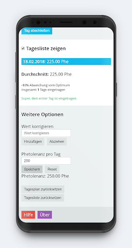 Phe Rechner Screen 3