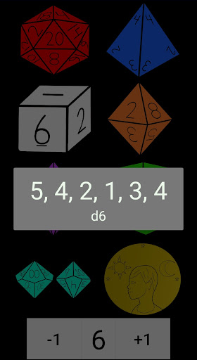 Voiced Dice Roller Screen 2