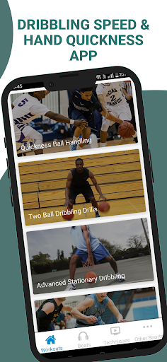 Screenshot of Dribbling Speed Drill