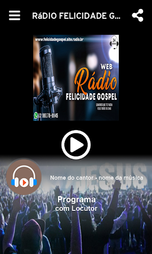 Rádio Felicidade Gospel Screen 2
