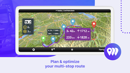 Sygic Truck & RV Navigation Screenshot