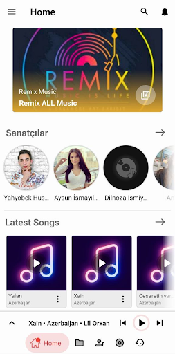 Android application NETD MUSIC Player screenshort